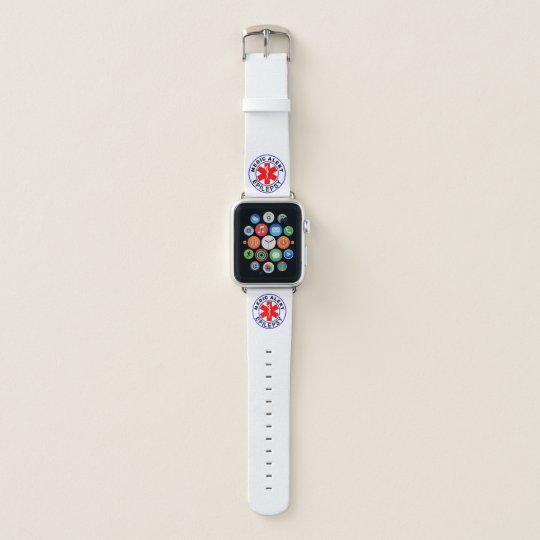 Epilepsie Medische waarschuwing Apple Horlogebandje | Zazzle.nl