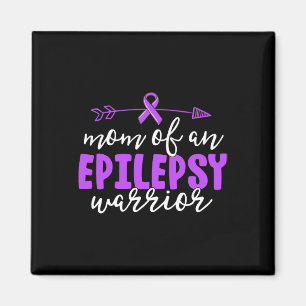 Epilepsie Moeder Paarse Lint Bewustzijn Moeder 1 Magneet