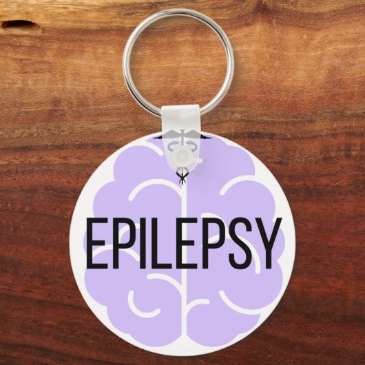 Epilepsie Sleutelhanger (Voorkant)