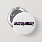 Epilepsie Sterk Paarse bewustzijn Ronde Button 5,7 Cm (Voorkant /achterkant)