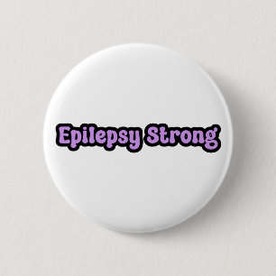 Epilepsie Sterk Paarse bewustzijn Ronde Button 5,7 Cm