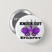 Epilepsie uitknijpen ronde button 5,7 cm (Voorkant /achterkant)