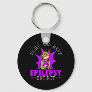 Epilepsie uitroeien en eronder maken sleutelhanger
