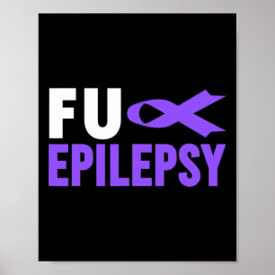 Epilepsiebewustzijn - Fu Epilepsiebewustzijn Epile Poster