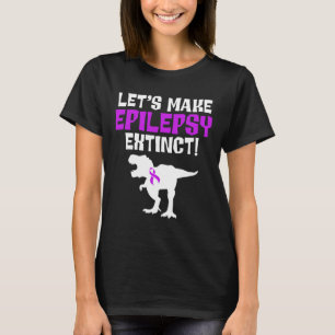 Epilepsiebewustzijn Maak Epileptische Krijger Over T-shirt