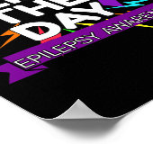 Epilepsiebewustzijn poster (Hoek)