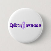 epilepsiebewustzijn ronde button 5,7 cm (Voorkant)