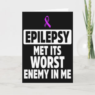 Epilepsiebewustzijn Vijand Epileptische Krijger Ov Kaart