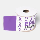Epilepsiebewustzijnspatroonlint Grosgrain Lint (Spoel)