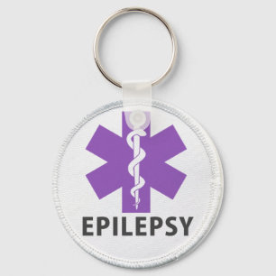 Epilepsiewaarschuwing Sleutelhanger