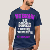 Epilepsy Awareness Attack Epileptic Warrior T-shirt (Voorkant)