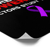 Epilepsy Awareness Brain Waves Epileptic Warrior S Poster (Hoek)
