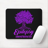 Epilepsy Awareness Butterfly Muismat (Met muis)