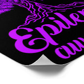 Epilepsy Awareness Butterfly Poster (Hoek)