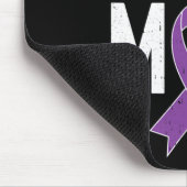 Epilepsy Awareness Byd Epilepsy Mom Purple Ribbon  Muismat (Hoek)