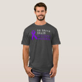 Epilepsy Awareness Choice Fun Epileptic Warrior T-shirt (Voorkant volledig)