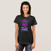 Epilepsy Awareness Dad Hero Epileptic Warrior Surv T-shirt (Voorkant volledig)