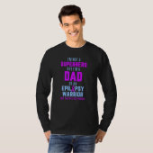 Epilepsy Awareness Dad Hero Epileptic Warrior Surv T-shirt (Voorkant volledig)