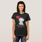 Epilepsy Awareness Elephant  T-shirt (Voorkant volledig)