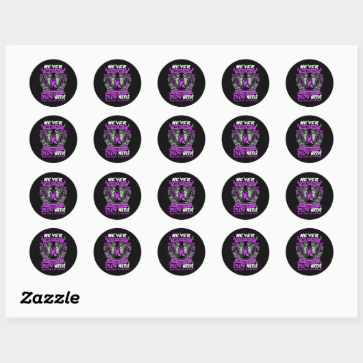 Epilepsy Awareness Epilepsy Awareness Day Disease  Ronde Sticker (Vel)