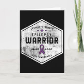 Epilepsy Awareness Epilepsy Warrior Since 2007  Kaart (Voorkant)