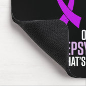 Epilepsy Awareness Epileptic Warrior Survivor 24  Muismat (Hoek)