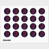 Epilepsy Awareness Epileptic Warrior Survivor 28  Ronde Sticker (Vel)