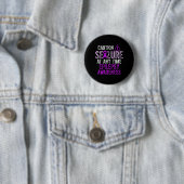 Epilepsy Awareness Epileptic Warrior Survivor 5 Ronde Button 5,7 Cm (In situ)