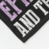 Epilepsy Awareness Epileptic Warrior Survivor 6  Fleece Deken (Hoek)