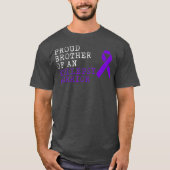 Epilepsy Awareness Fun Epileptic Warrior T-shirt (Voorkant)