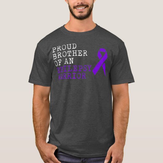Epilepsy Awareness Fun Epileptic Warrior T-shirt (Voorkant)