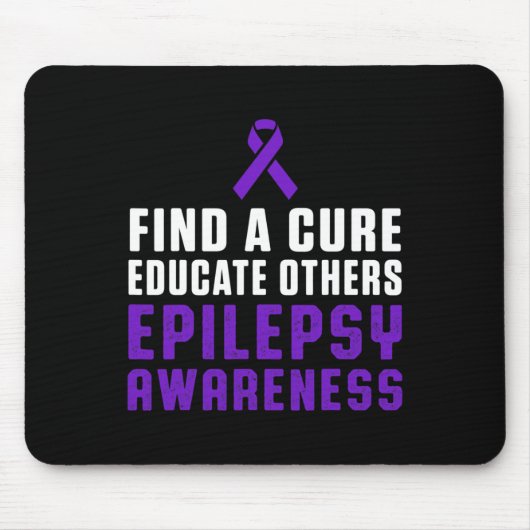 Epilepsy Awareness Fun Healthy Epileptic Warrior S Muismat (Voorkant)