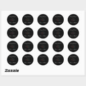 Epilepsy Awareness Having A Seizure Ronde Sticker (Vel)