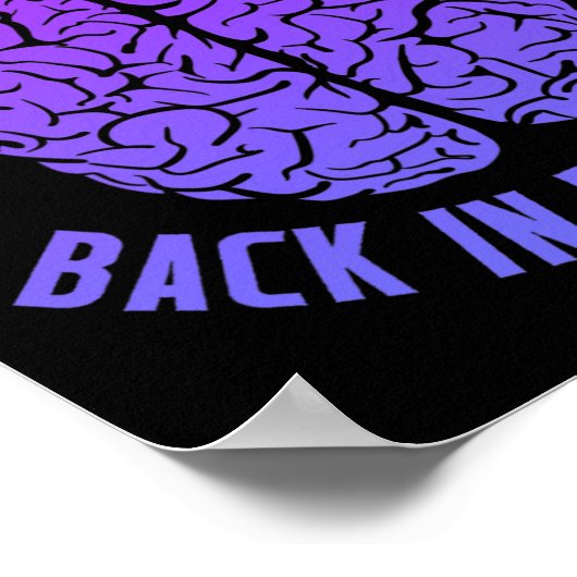 Epilepsy Awareness Having Seizure Epileptic Warrio Poster (Hoek)