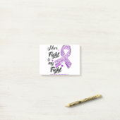 Epilepsy Awareness Her Fight is my Fight Post-it® Notes (Op bureau)