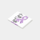 Epilepsy Awareness Her Fight is my Fight Post-it® Notes (Schuin)