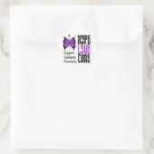Epilepsy Awareness Hope Love Cure Ronde Sticker (Tas)