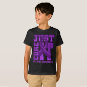 Epilepsy Awareness Just Cure It  T-shirt (Voorkant volledig)