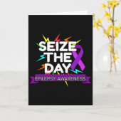 Epilepsy Awareness  Kaart (Gele Bloem)