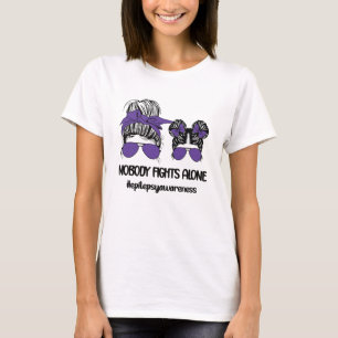 Epilepsy Awareness Month   Epilepsy Warrior Family T-shirt