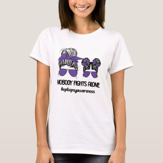 Epilepsy Awareness Month | Epilepsy Warrior Family T-shirt (Voorkant)