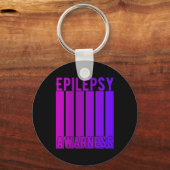 Epilepsy Awareness Month In November We Wear Purpl Sleutelhanger (Voorkant)