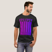 Epilepsy Awareness Month In November We Wear Purpl T-shirt (Voorkant volledig)