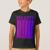 Epilepsy Awareness Month In November We Wear Purpl T-shirt (Voorkant)