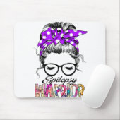 Epilepsy Awareness Month Ribbon Giften Muismat (Met muis)