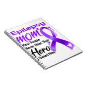 Epilepsy Awareness Month Ribbon Giften Notitieboek (Rechterzijde)
