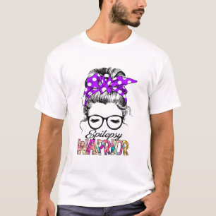 Epilepsy Awareness Month Ribbon Giften T-shirt