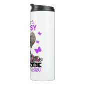 Epilepsy Awareness Month Ribbon Giften Thermosbeker (Geroteerd rechts)