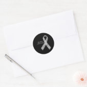 Epilepsy Awareness November Month Fight Cure Hope  Ronde Sticker (Envelop)