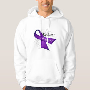 Epilepsy Awareness Ribbon Hoodie